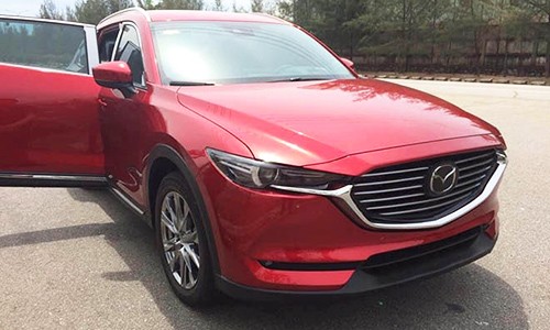 Mazda CX-8 đã "lộ hàng" đẹp long lanh, giá hơn 1,1 tỷ đồng