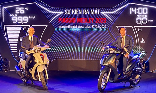 Piaggio Medley 2020 'đấu' Honda SH, có gì lợi thế?