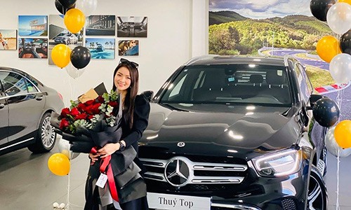 Cận cảnh Mercedes-Benz GLC 200 hơn 2 tỷ của Thuỷ Top vừa mua 