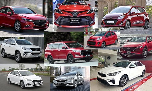 Những mẫu ôtô bán chạy nhất Việt Nam quý I/2020