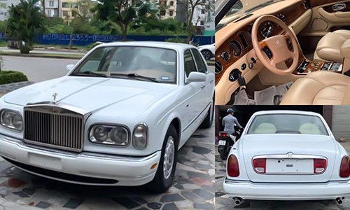 Rolls-Royce Silver Seraph hàng hiếm hơn 7 tỷ ở Sài Gòn 