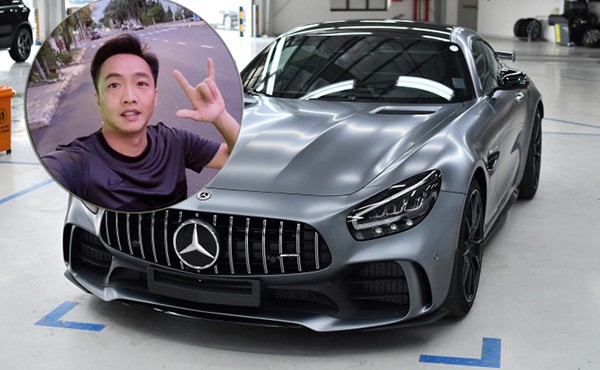 Đại gia Cường Đô la chi đến gần 12 tỷ đồng mua siêu xe Mercedes-AMG GT-R