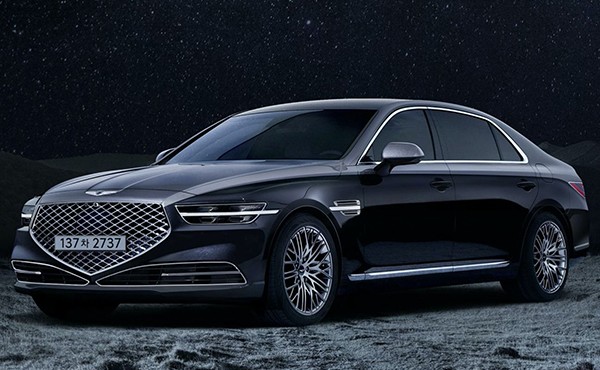 Cận cảnh xe sang Genesis G90 Stardust hơn 2,5 tỷ đồng