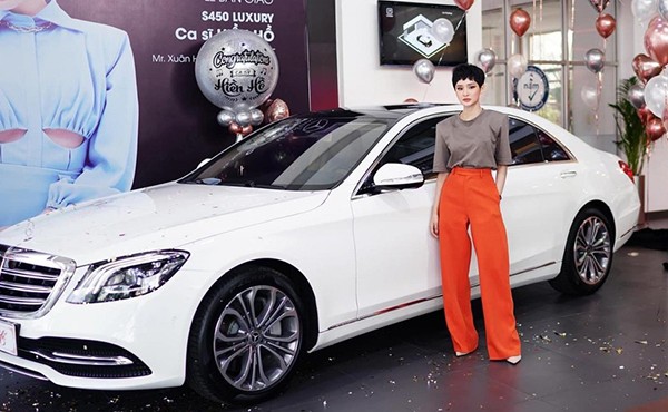 Cận cảnh Mercedes-Benz S450L Luxury giá 5 tỷ của ca sĩ Hiền Hồ