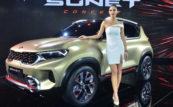 Kia Sonet 2021 cỡ nhỏ giá rẻ 'lộ hàng' trước ngày ra mắt