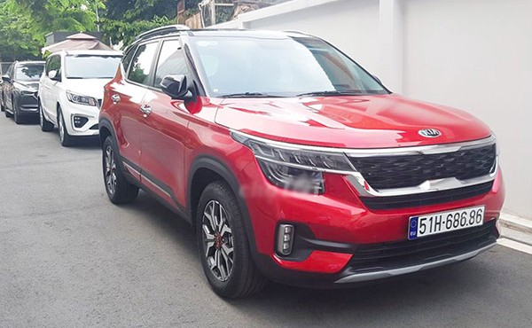 Kia Seltos biển số lộc phát 686.86 được rao bán 1,5 tỷ ở TP HCM