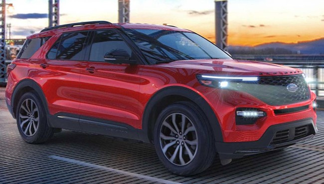SUV Ford Explorer 2021 có phiên bản giá rẻ 