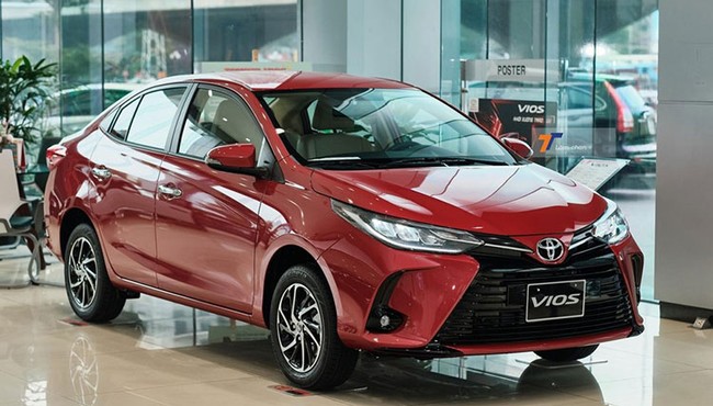 Toyota Vios đại hạ giá hơn 50 triệu tại Việt Nam