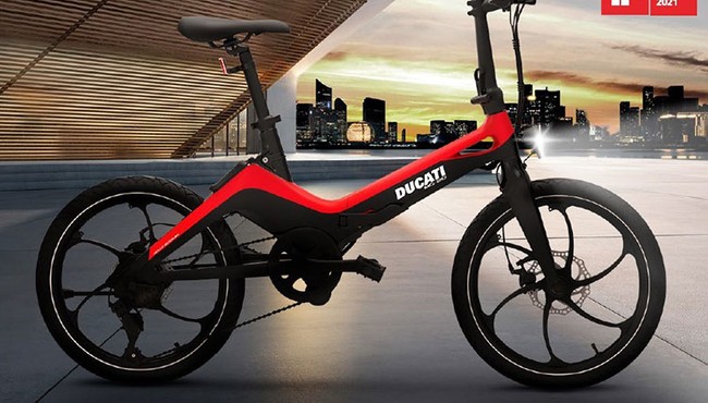 Xe đạp điện Ducati danh cho trẻ em có giá hơn 1 chiếc xe máy 