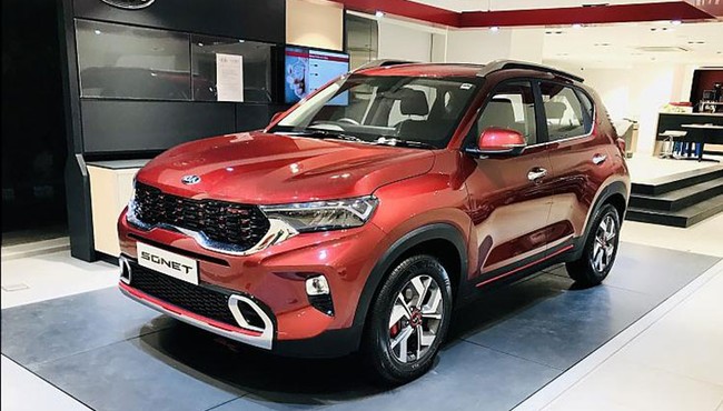 Cận cảnh Kia Sonet mới từ 500 triệu đồng 