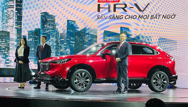 Honda HR-V 2022 lột xác về ngoại hình có giá cao nhất 870 triệu đồng 