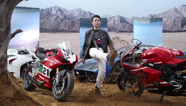 Bộ sưu tập siêu môtô Ducati hơn 10 tỷ của Minh Nhựa