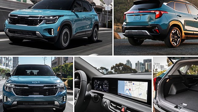 Kia Seltos 2024 bổ sung thêm động cơ tăng áp