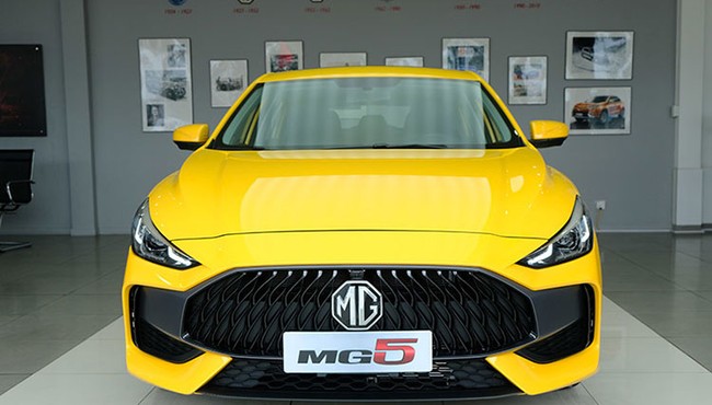 Giá xe MG5 tại Việt Nam chỉ hơn 400 triệu