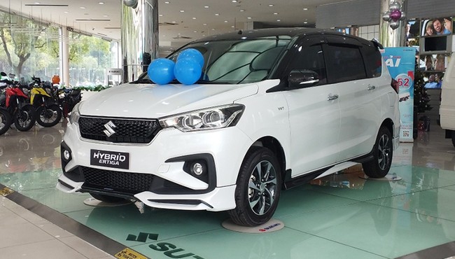 Suzuki Ertiga Hybrid về mốc 478 triệu đồng