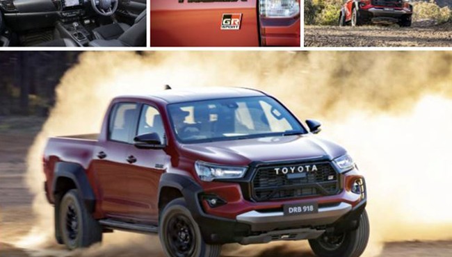 Chi tiết mẫu xe bán tải Toyota Hilux 2024