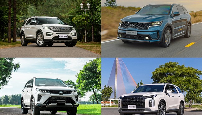 Các đại lý đang đua giảm giá SUV 7 chỗ  