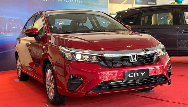 Mẫu xe Honda City tại Việt Nam đang được đại lý giảm giá