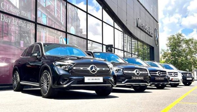 Khách mua xe Mercedes được ưu đãi lên tới 450 triệu đồng