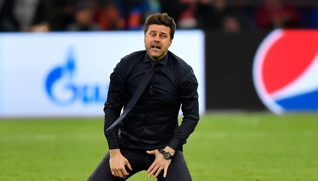 HLV Pochettino và các cầu thủ Tottenham vỡ òa cảm xúc sau chiến thắng trước Ajax