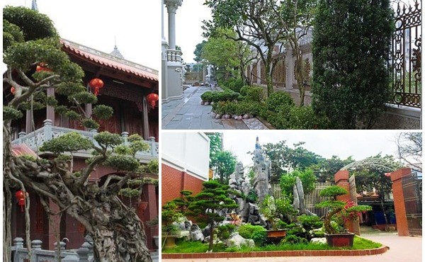 Đại gia Việt chi tiền tỷ xây sân vườn bên trong biệt thự như tiên cảnh
