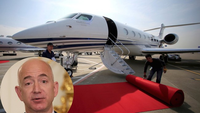 Các siêu tỷ phú Jeff Bezos, Bill Gates, Elon Musk tốn bao nhiêu tiền mua máy bay?