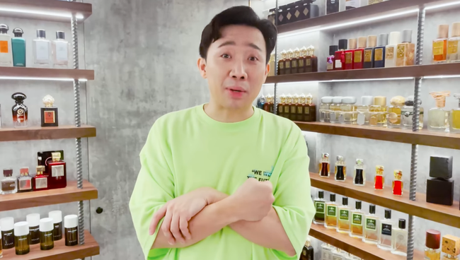 Bộ sưu tập hơn 500 chai nước hoa của Trấn Thành đáng giá bao nhiêu?