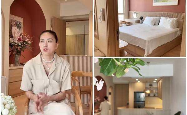 Vợ chồng Ngô Thanh Vân - Huy Trần khoe căn hộ mới đẹp lung linh 
