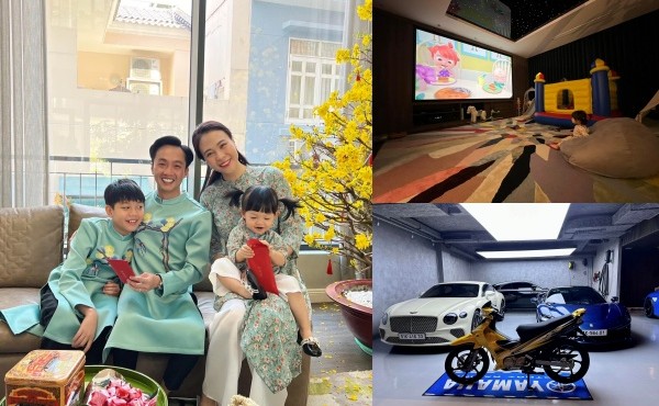 Tận mục căn biệt thự chứa cả khu vui chơi của đại gia Cường Đô La