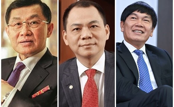 Các đại gia lừng lẫy Johnathan Hạnh Nguyễn, Phạm Nhật Vượng nhận lương bao nhiêu?