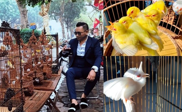 Đại gia Việt không tiếc tiền cho thú chơi chim cảnh 