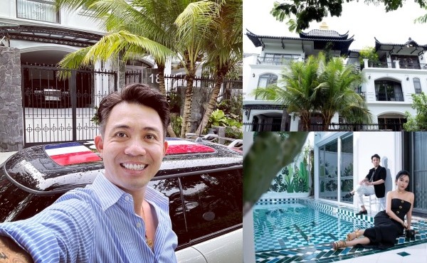 Vào xem căn biệt thự có bể bơi của đại gia Minh Nhựa