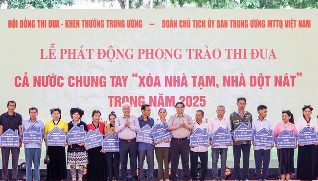 Chương trình phát động ủng hộ xóa nhà tạm, nhà dột nát trên cả nước