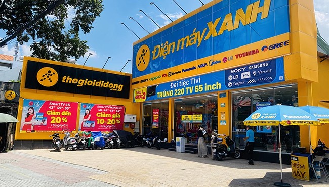 Điện Máy Xanh 'gánh' gần 50% doanh thu của MWG trong 4 tháng đầu năm