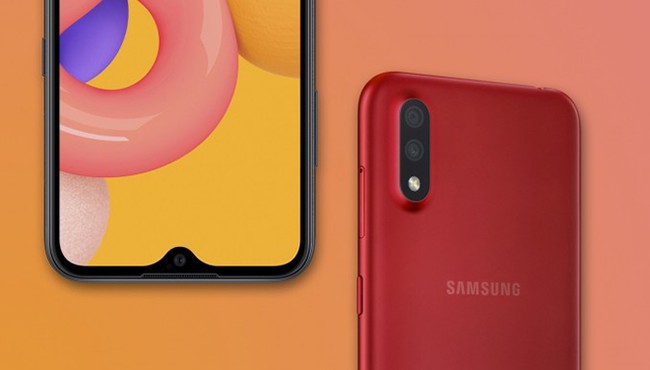 Galaxy A01 chính thức ra mắt thị trường Việt với giá rẻ