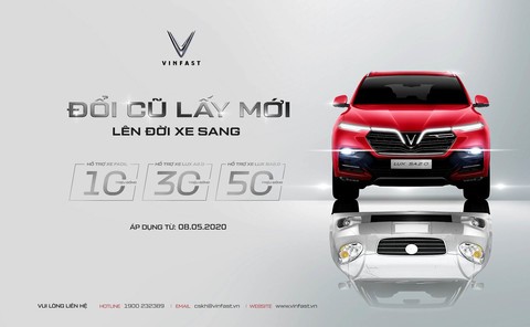 VinFast mở rộng chương trình 'đổi cũ lấy mới'