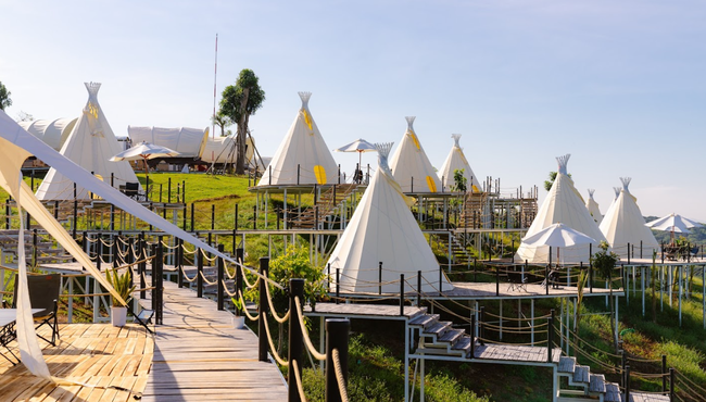 Nơi glamping giữa thiên nhiên chỉ cách TP HCM chưa tới 100km 