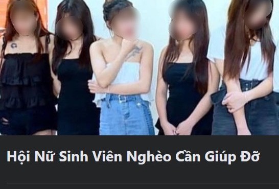 Ổ mại dâm núp bóng hội nhóm 'giúp đỡ sinh viên nghèo'