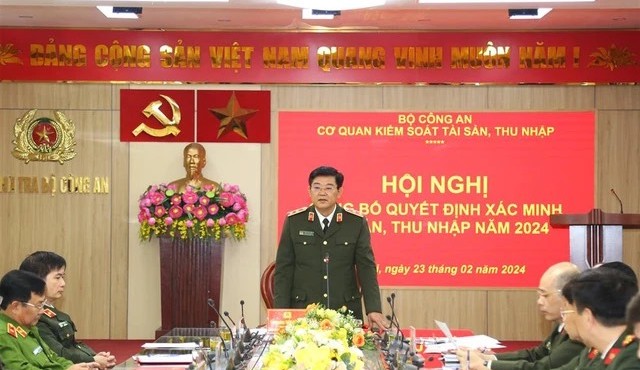 Xác minh thu nhập, tài sản của 8 trưởng phòng thuộc Bộ Công an