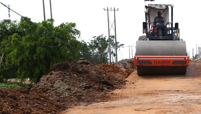 Nhà thầu Sao Vàng không còn đối thủ cạnh tranh gói thầu xây lắp đường Xẻo Đô