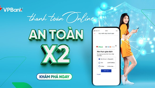 VPBank tiên phong triển khai phương thức xác thực mới khi giao dịch trực tuyến 