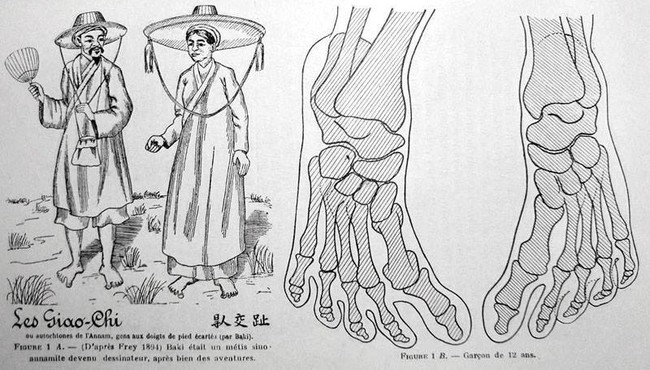 Biết gì về “bàn chân Giao Chỉ” của người Việt cổ?