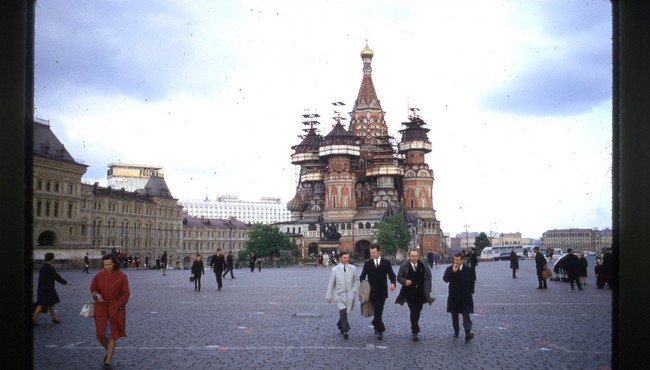 Quảng trường Đỏ và Điện Kremlin năm 1969 qua loạt ảnh quý