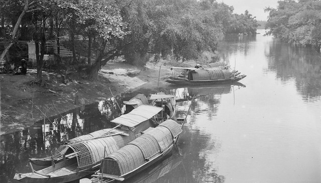 Ngắm sông An Cựu ở Cố đô Huế thập niên 1920 qua loạt ảnh hiếm