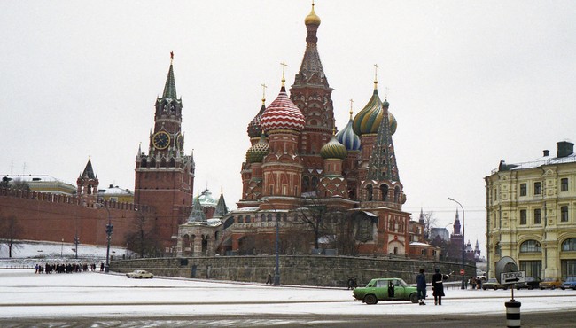 Chùm ảnh Thủ đô Moscow của Nga tráng lệ năm 1986