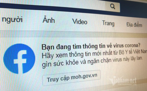 Facebook bổ sung tính năng mới cho người tìm kiếm về virus corona 