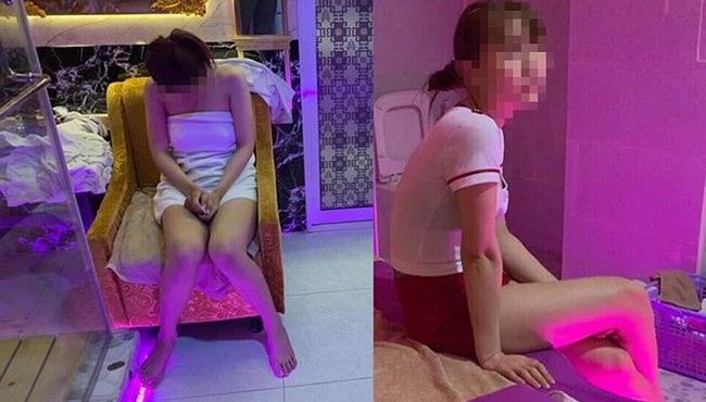 Công an đột kích quán massage có dịch vụ lạ: 4 tiếp viên kích dục cho 1 khách giá 13 triệu