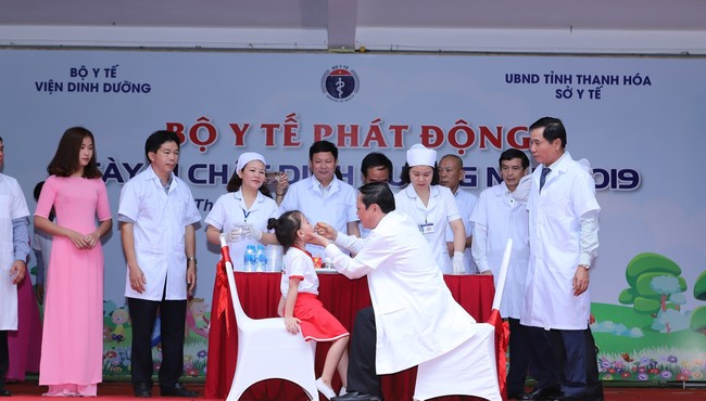 Phát động Ngày vi chất dinh dưỡng 2019: Trên 6 triệu trẻ dưới 5 tuổi sẽ được uống vitamin A