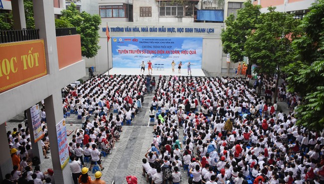 Đẩy mạnh tuyên truyền sử dụng điện an toàn, hiệu quả tại các trường học trên địa bàn Thủ đô