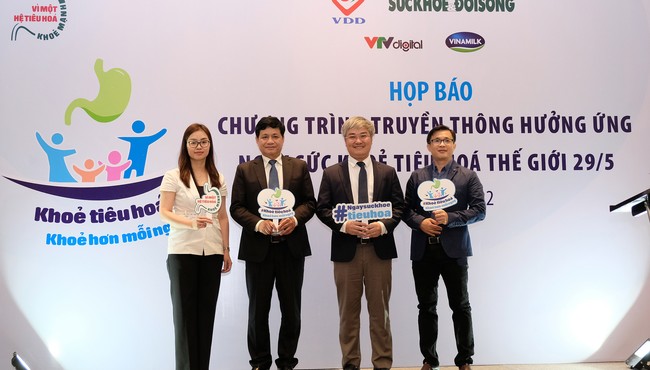 Vinamilk đồng hành cùng chương trình truyền thông hưởng ứng “Ngày sức khỏe tiêu hóa thế giới”